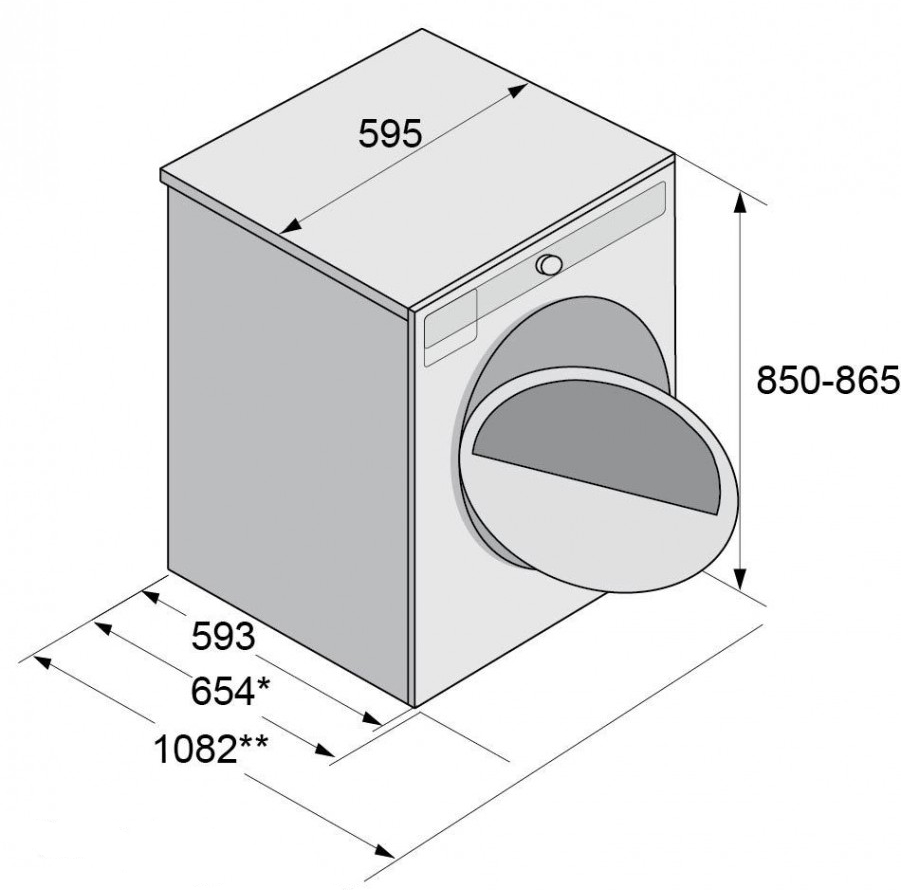 Габаритные размеры REOCAM ТС-150-S2